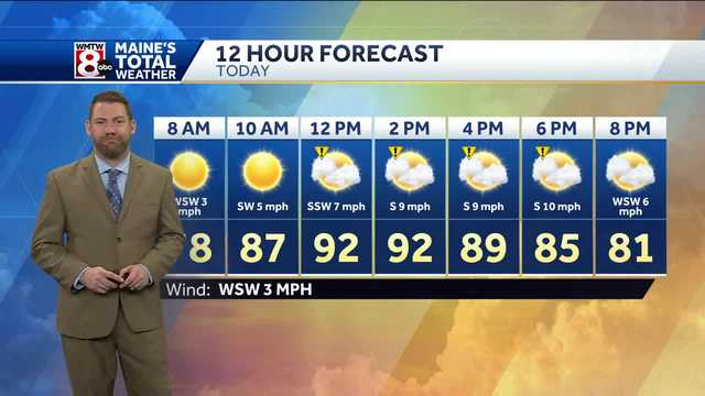Thunderstorm chances increase