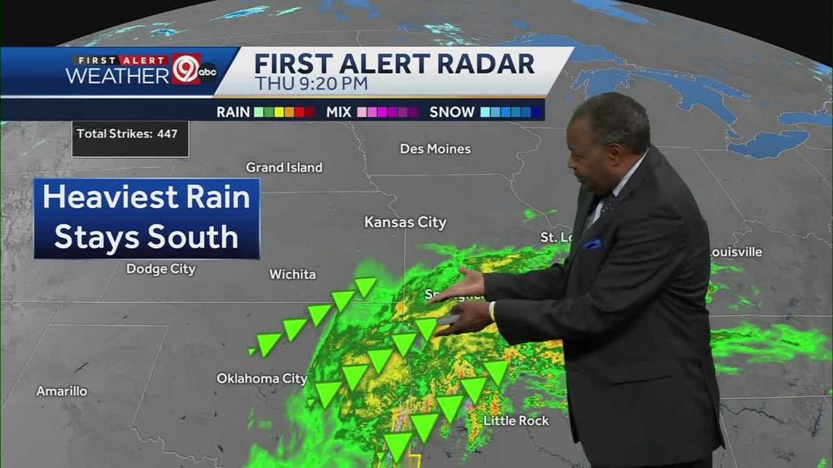 First Alert Kansas City will see rain, but no snow accumulation