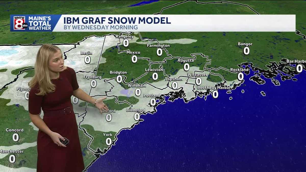 Incoming clouds with more snow and rain tomorrow