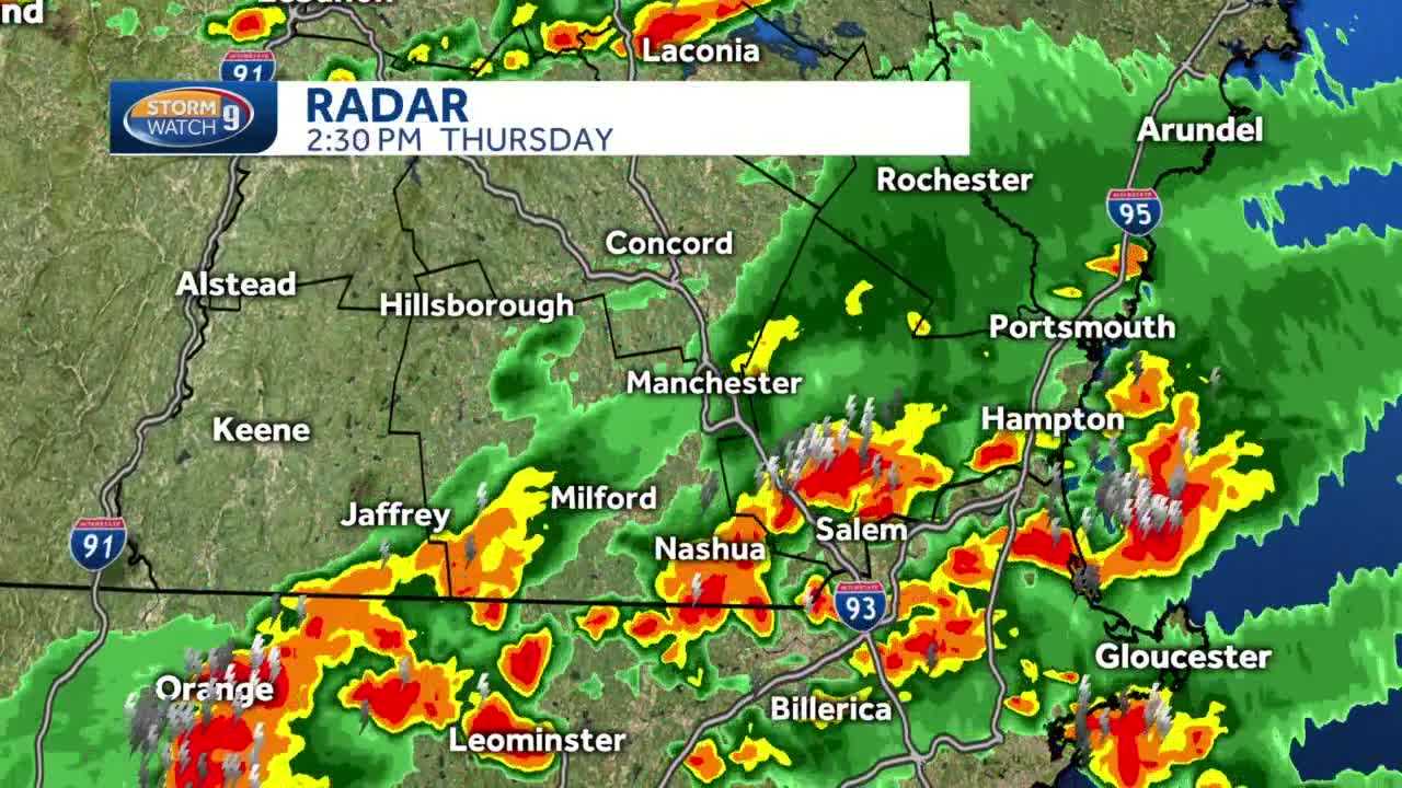 Watch: Severe Thunderstorm Watch In Effect For NH