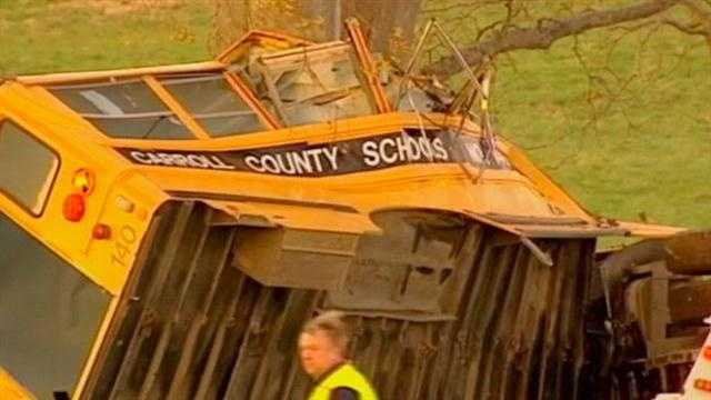 New details on conditions of children hurt in Carroll County bus crash