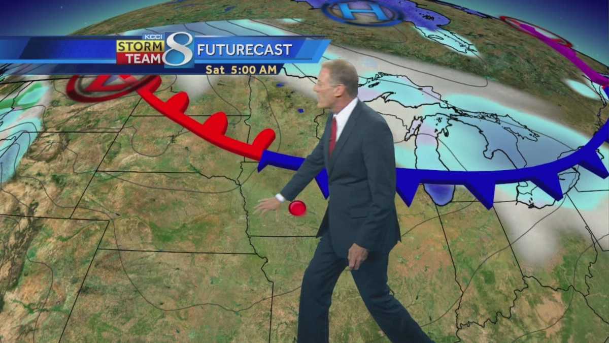 KCCI 8 video weather forecast