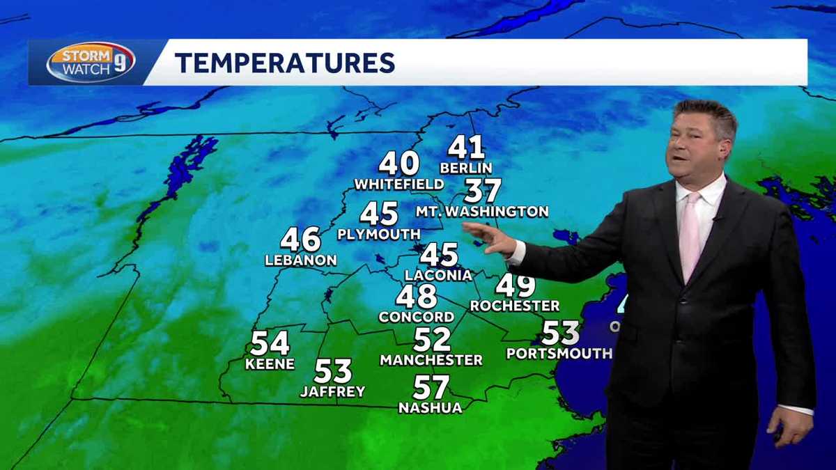 NH forecast video: Overnight rain; some sun for Thanksgiving