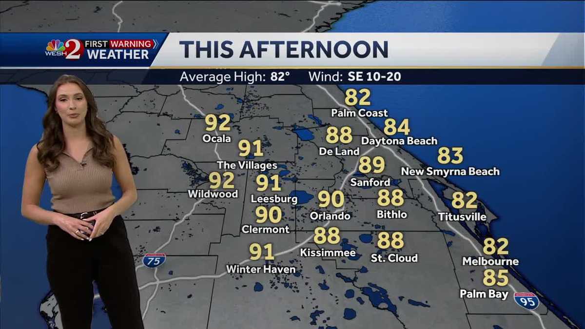 Heat and sunshine continue | April 4 forecast