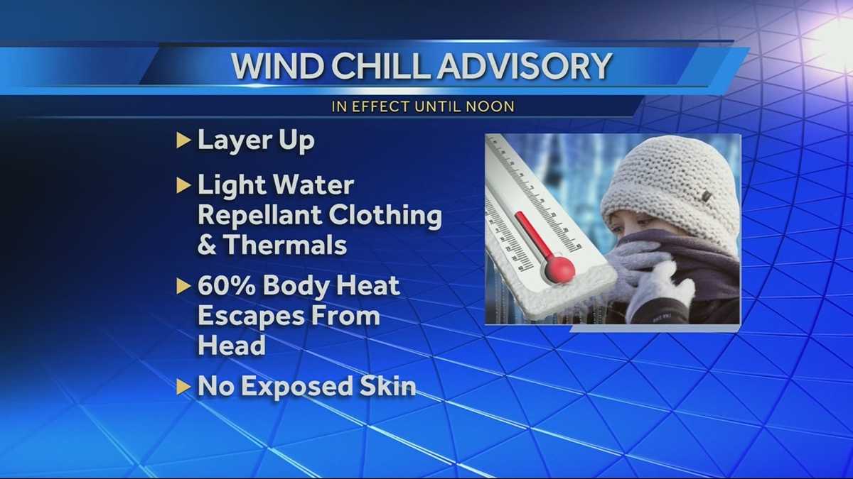 Wind chill warnings, advisories in effect so bundle up
