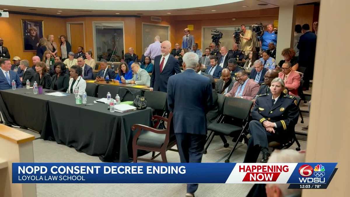 Federal oversight of New Orleans police ends