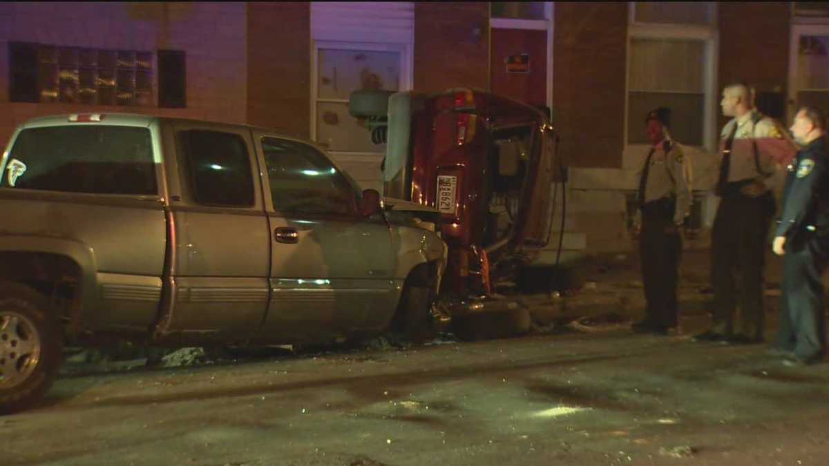 Police: Stolen vehicle collides with car