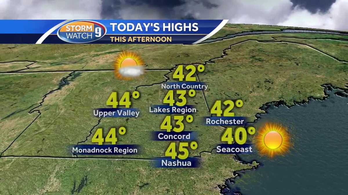 Watch: Chilly Start to a Sunny Day