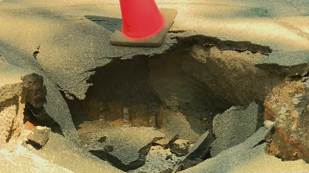 ‘They need to do better’: Birmingham apartment tenants demand answers after leak opens massive holes