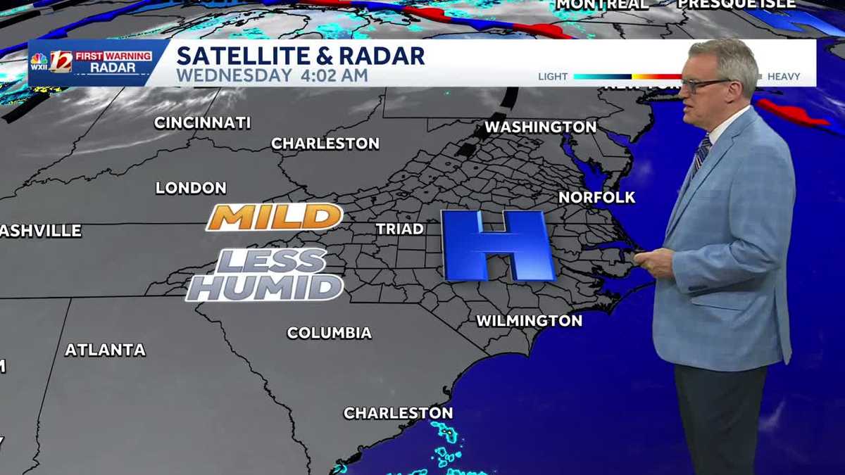 Warmer Wednesday weather in the Triad | Warm summer days will soon return