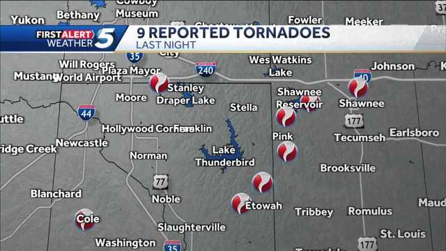 Oklahoma Tornadoes: At least 9 tornadoes confirmed Wednesday - Vimarsana News