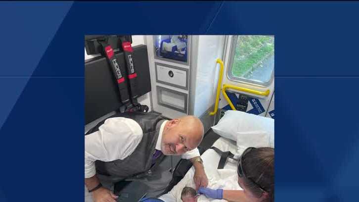 密尔维尔警察局长成功接生婴儿