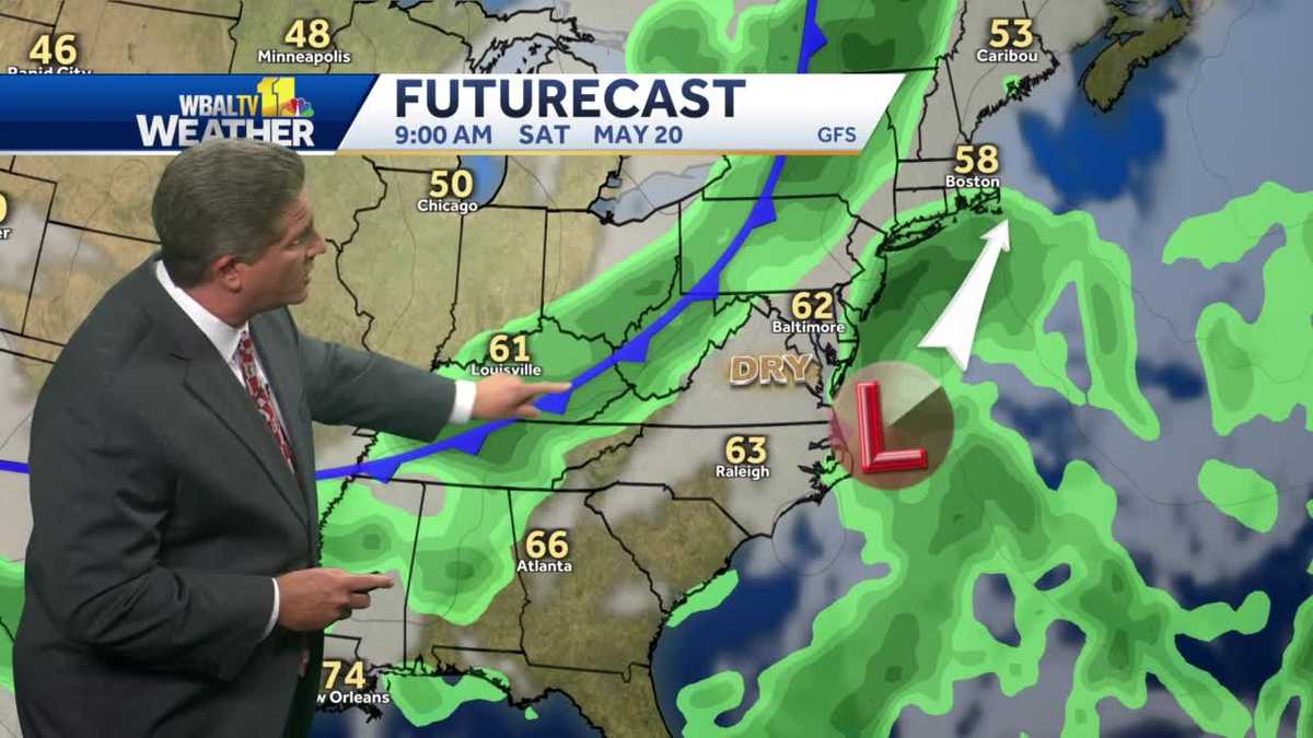 Weather Talk Projecting the forecast for Preakness