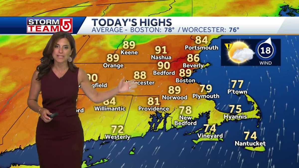 Video: Hot, humid start to work week