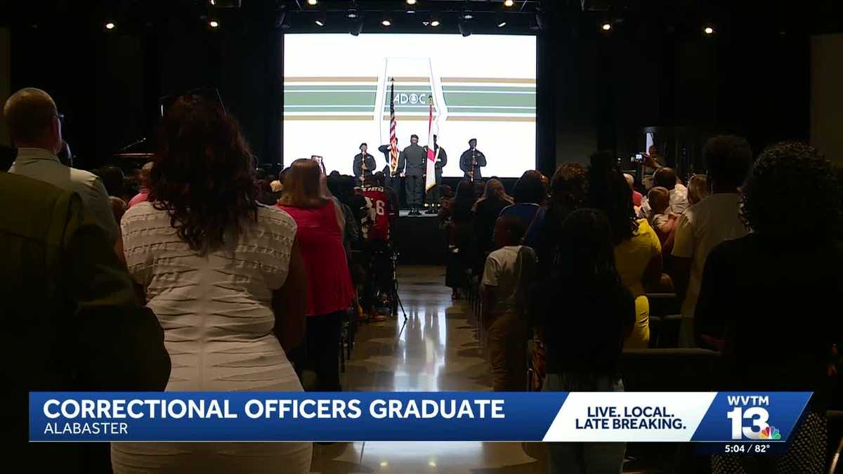 Alabama Department of Corrections graduates 89 new officers in Alabaster