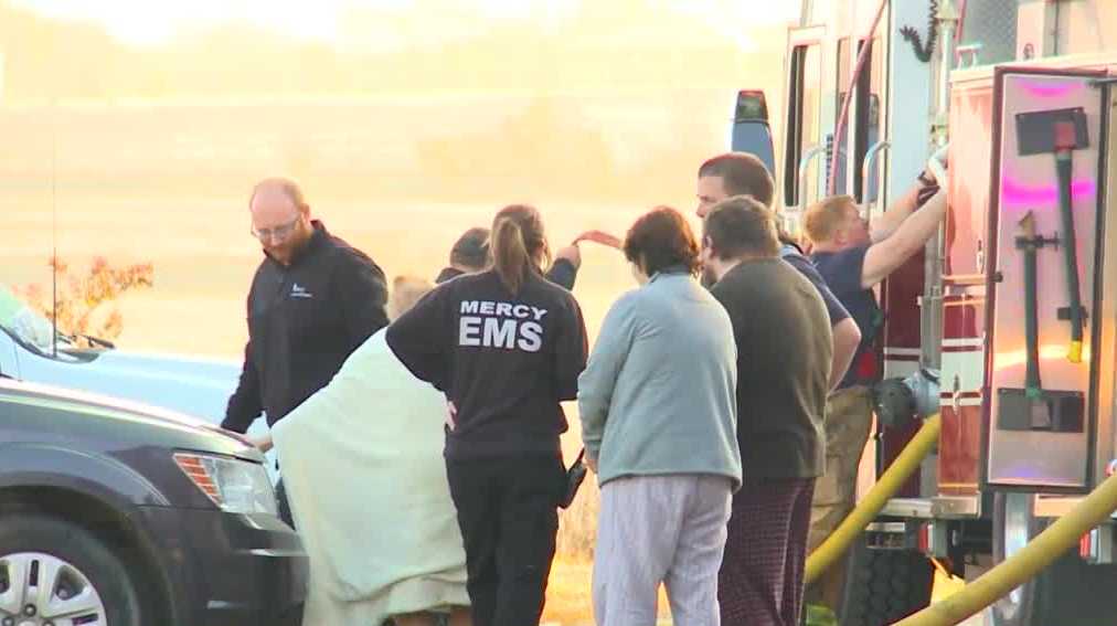 6 evacuated, 1 hospitalized in Runnells house fire