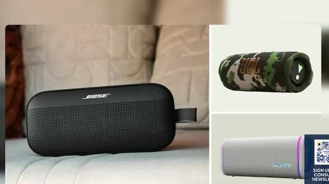 Consumer Reports shares top portable speakers for summer