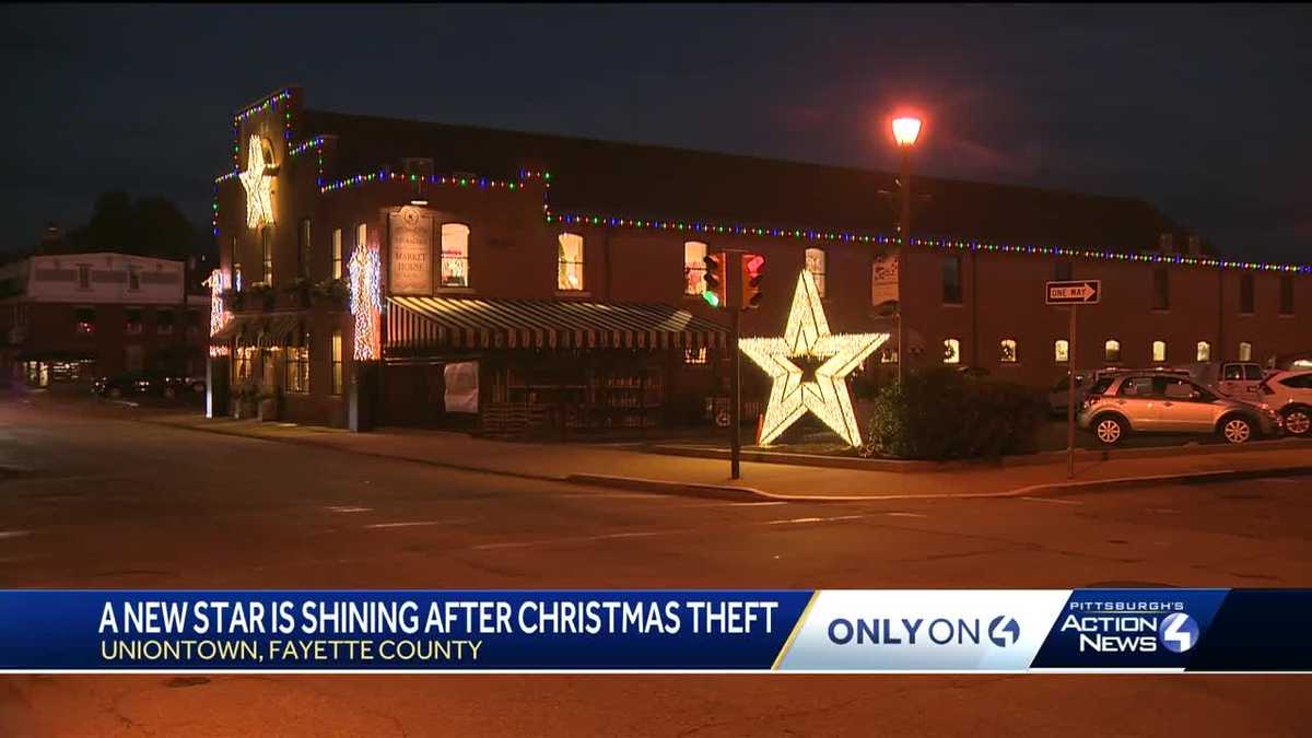 Uniontown gets new iconic landmark after thieves steal original