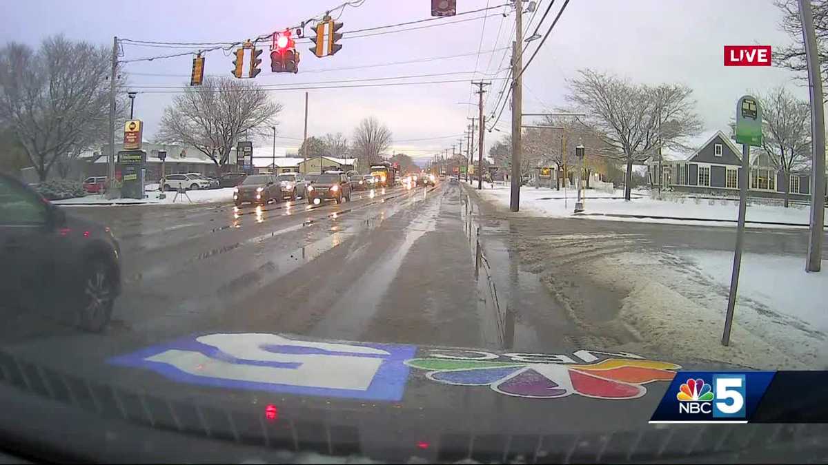 Wintry mix to cause slippery commute in Vermont, New York