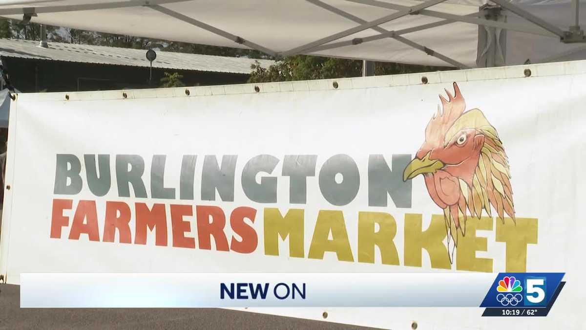 Burlington Farmers Market during harvest season