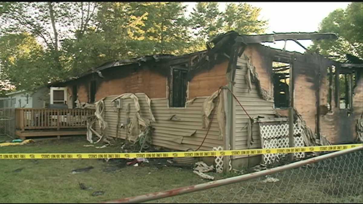 First responders rescue man from burning home