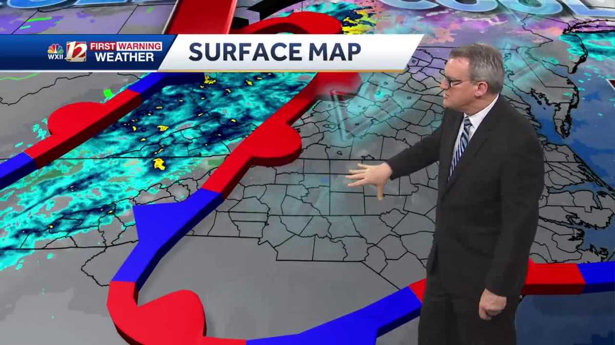WATCH: Chilly and damp start to warm and breezy Friday