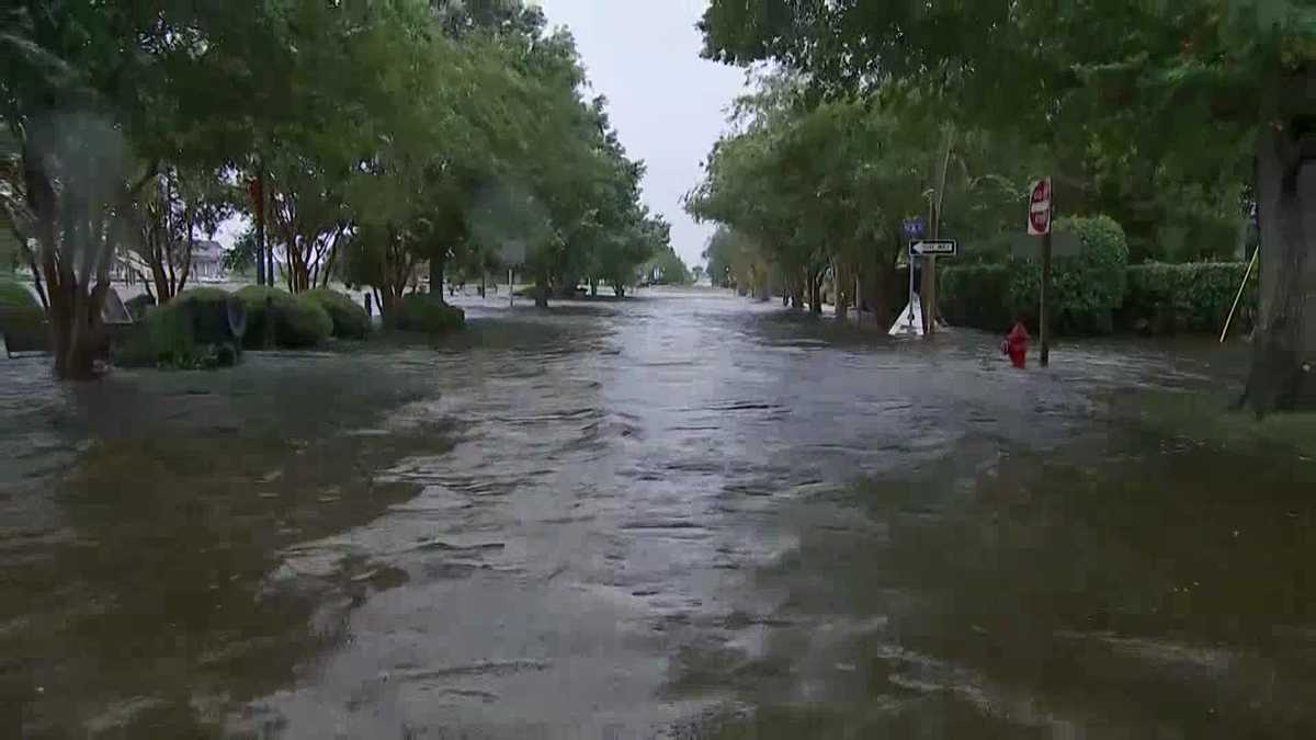 Flooding in New Bern, North Carolina from Hurricane Florence