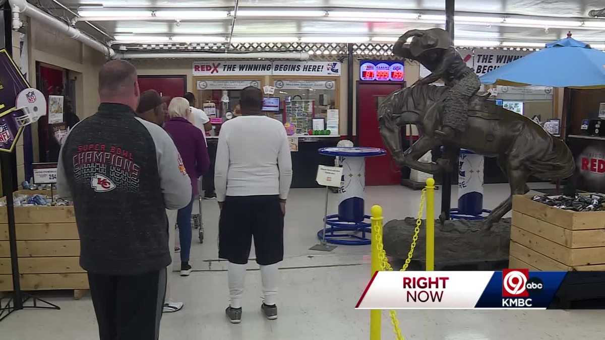Powerball prize keeps riverside red x busy monday