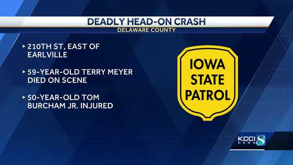 iowa driver dies after head-on collision with semi-truck