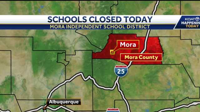 Mora Independent School District cancels Wednesday classes - Vimarsana News