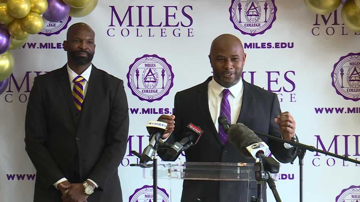 Sam Shade introduced as Miles College football coach