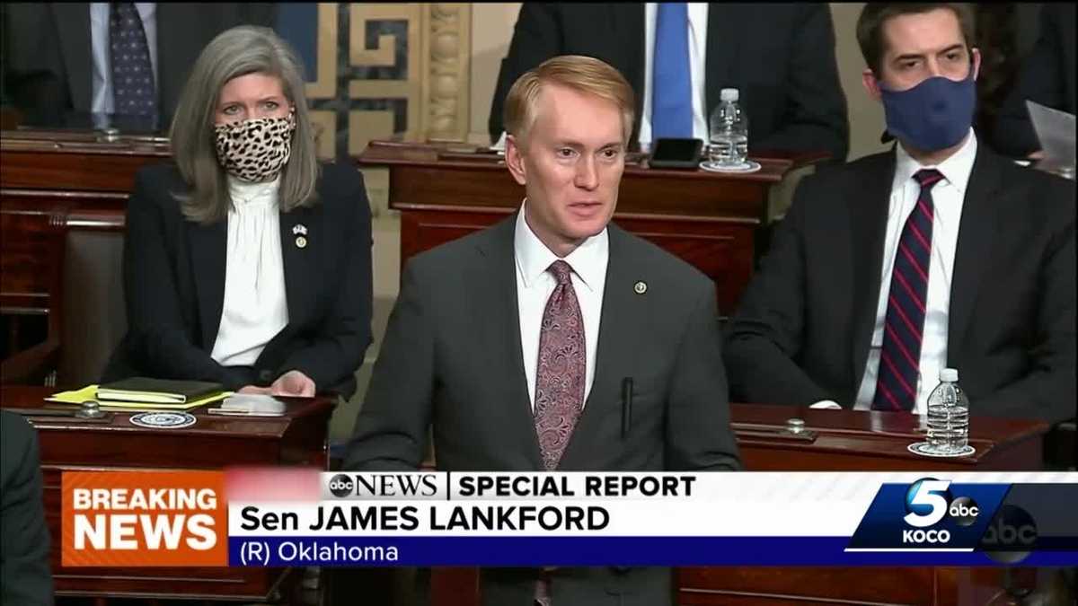 Lankford changes course, withdraws objection to certify electoral vote following chaos in DC