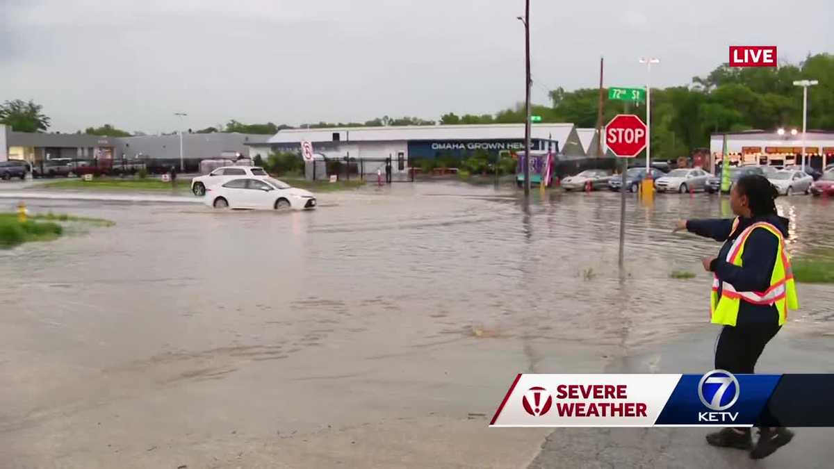 Omaha traffic impacts: Check interactive map amid flash flooding