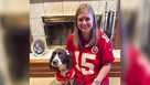 Chiefs fan reunites with team that saved her after blood clots sent her from "13 seconds" to the ER