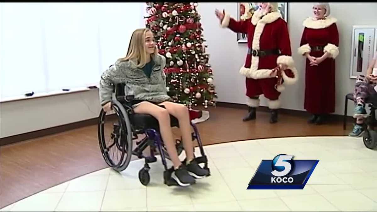 Girl severely injured in deadly Purcell crash finally leaves hospital
