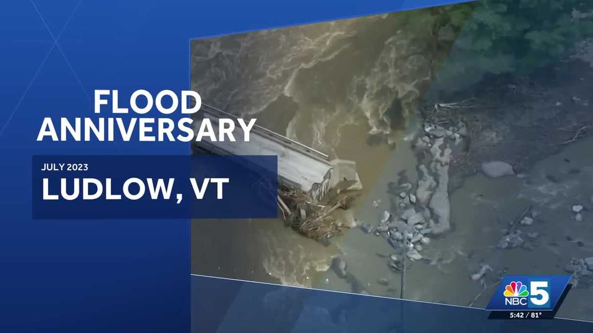 Ludlow community reflects on progress made since historic 2023 floods
