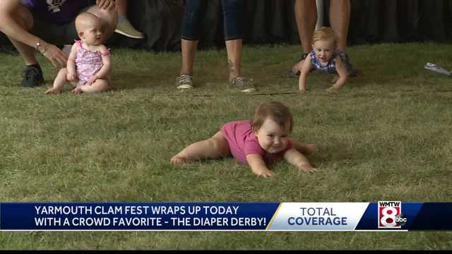 More than 100 babies signed up for Yarmouth Clam Festival's Diaper Derby - Vimarsana News