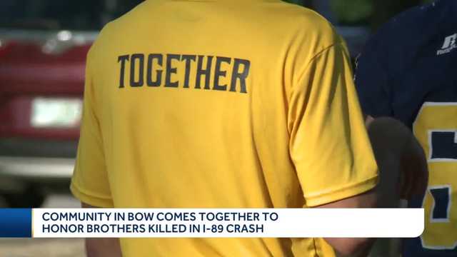 Bow community honors brothers killed in I-89 crash - Vimarsana News