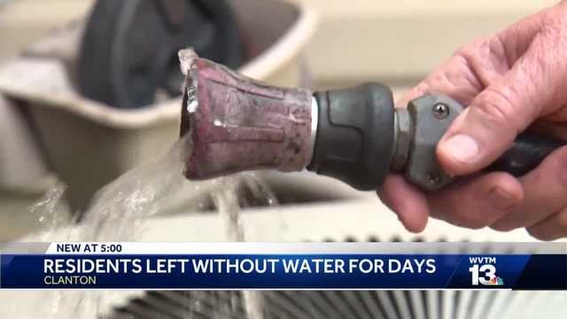 Clanton residents left without water for days - Vimarsana News