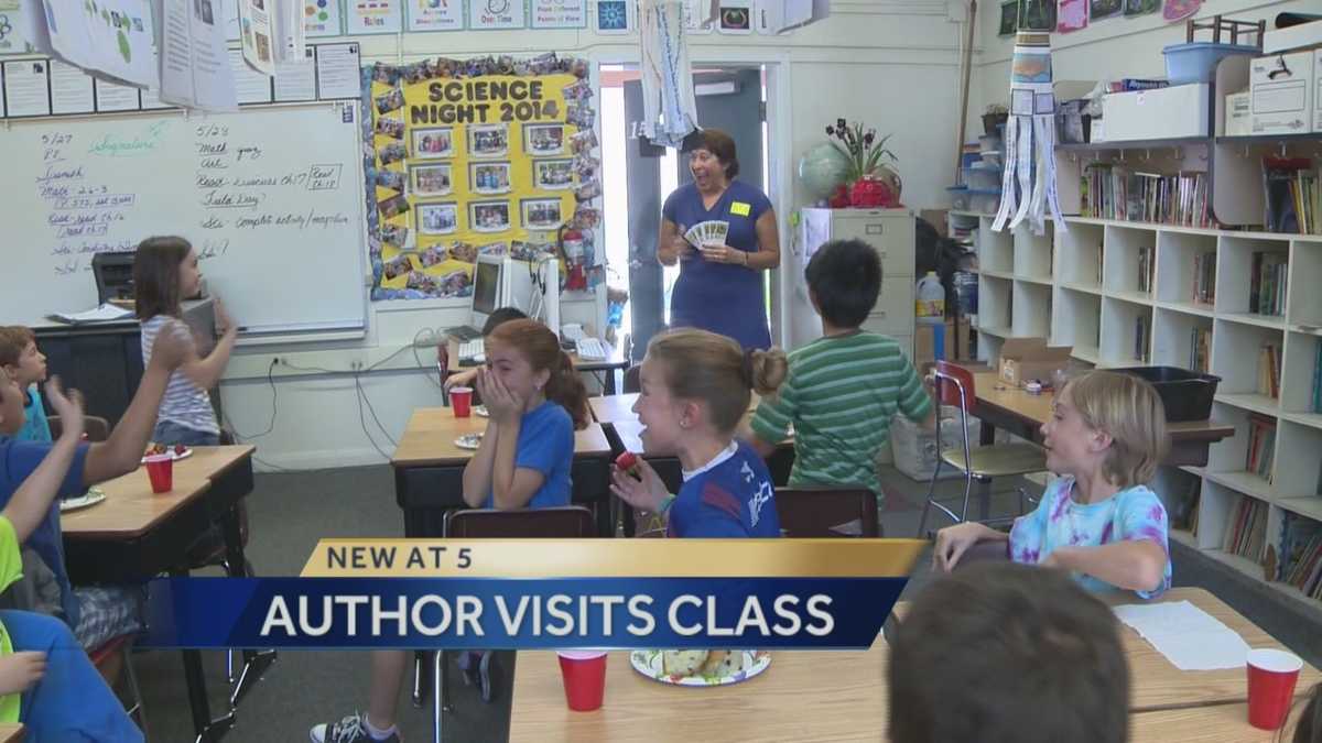 Local author visits Sacramento County elementary school
