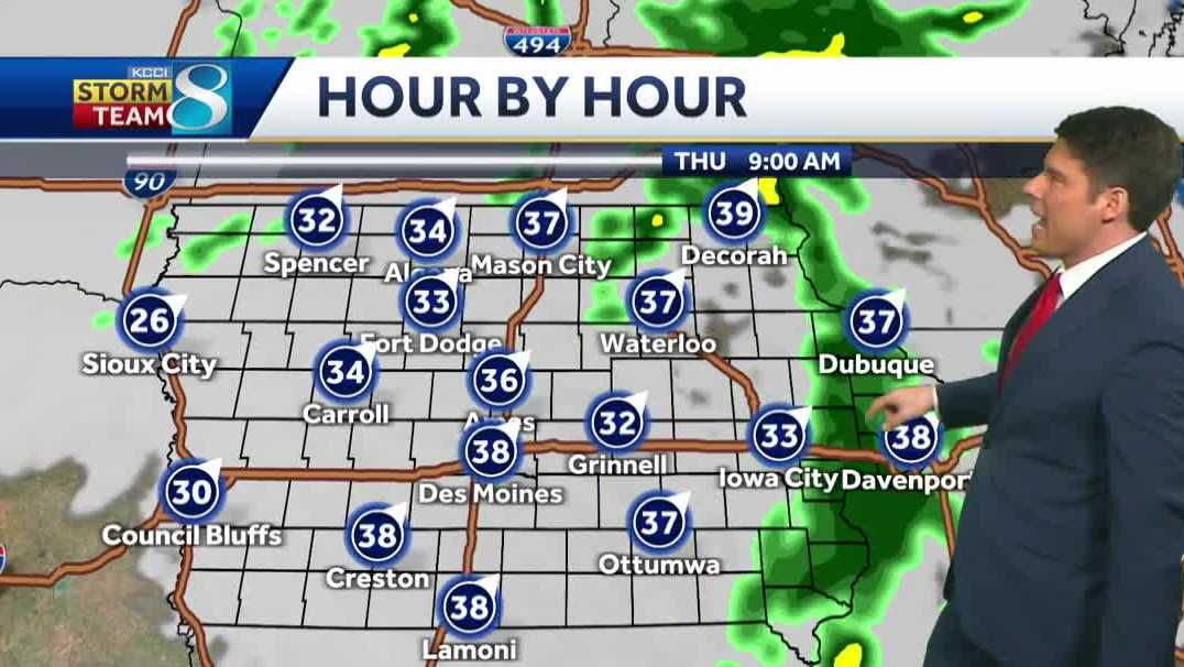Iowa weather: Breezy conditions, possible thunderstorms on the way