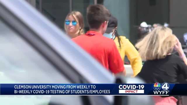 Clemson: University announces changes for COVID-19 testing - Vimarsana News