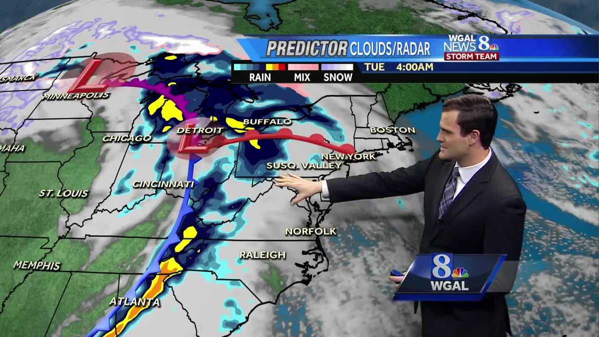 Rain arrives later this week