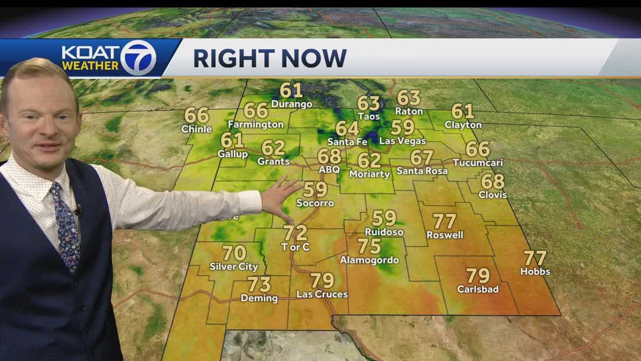 Calm Friday for New Mexico before increasing storms this weekend - Vimarsana News