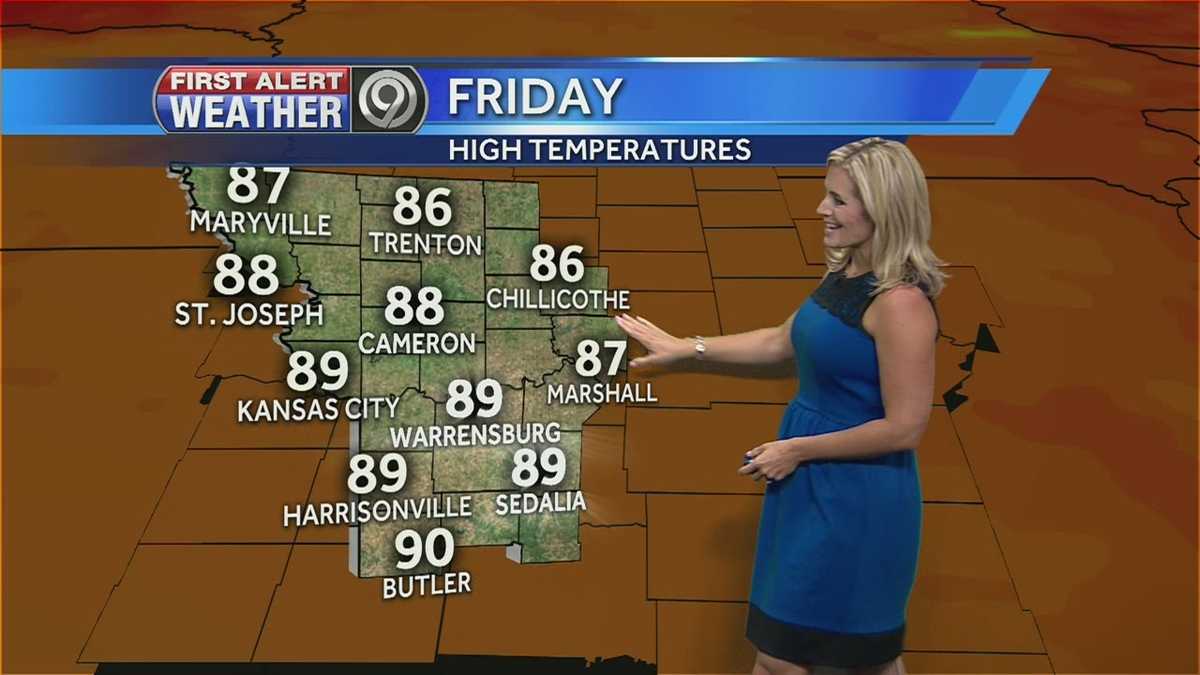 Warming trend continues through your weekend