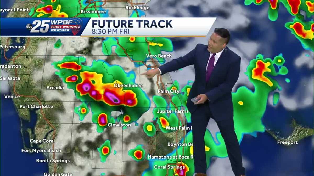 Stormy set-up as we head into the weekend