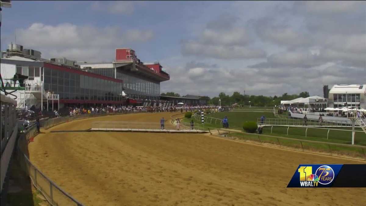 Preakness weather forecast sun breaking out, but rain's coming