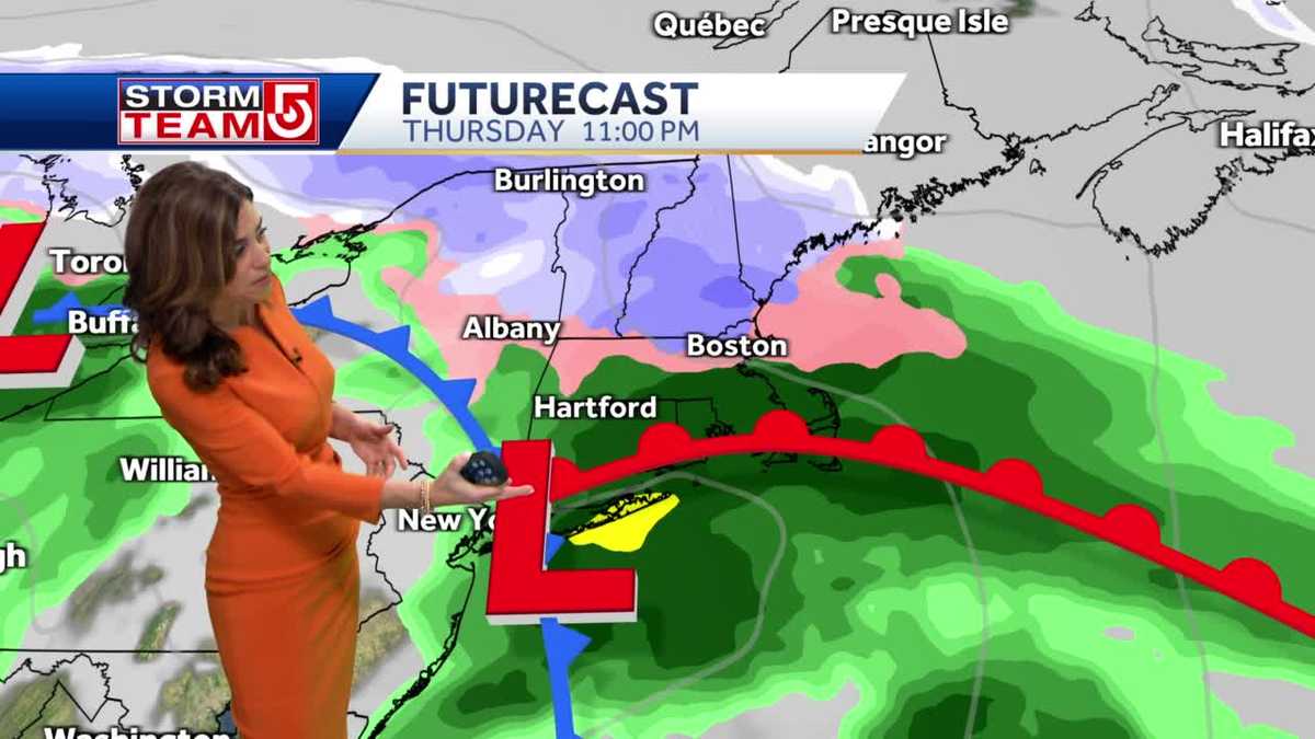 Video: Late-week storm to bring wintry mix