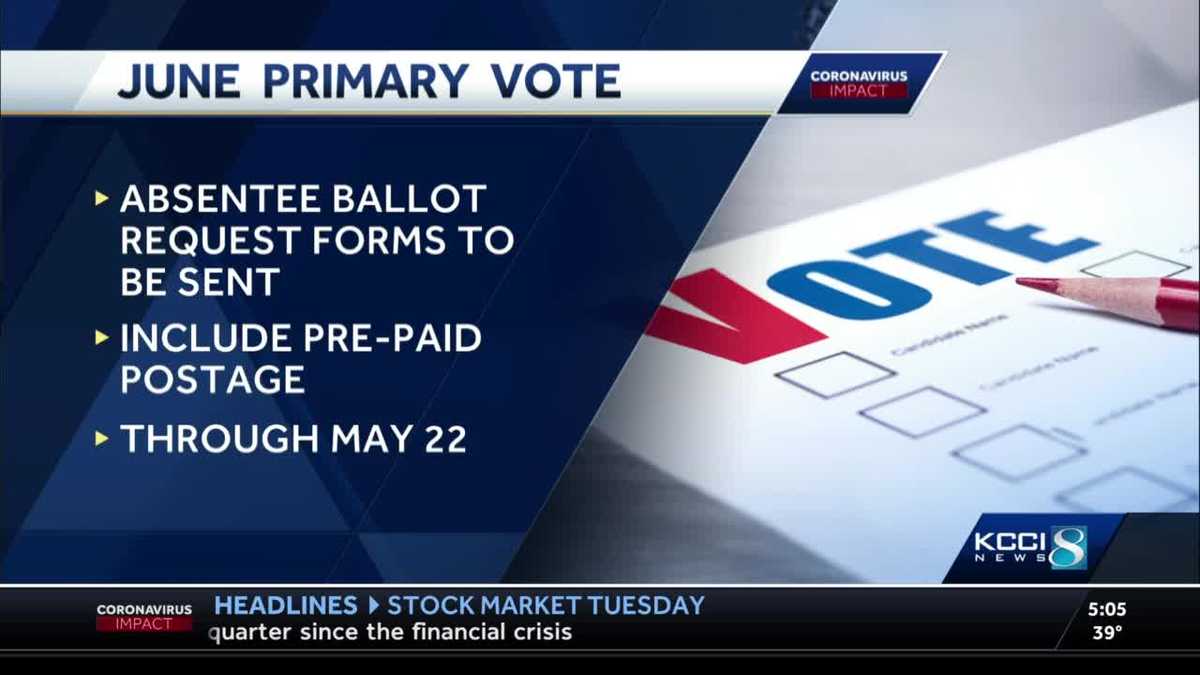 mail in ballots iowa