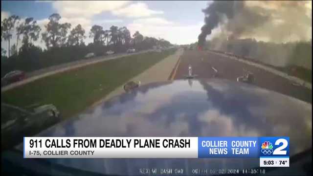 911 calls capture aftermath of I-75 plane crash - Vimarsana News